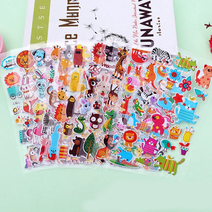 Fun craft stickers for kids school activities