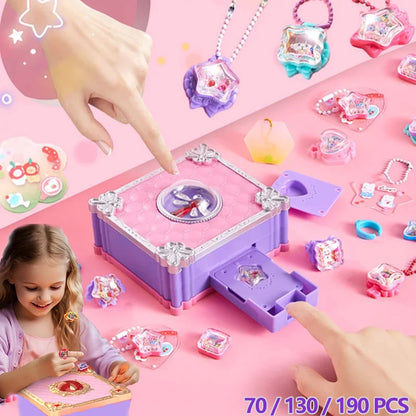 Kids craft toy set for handmade accessories