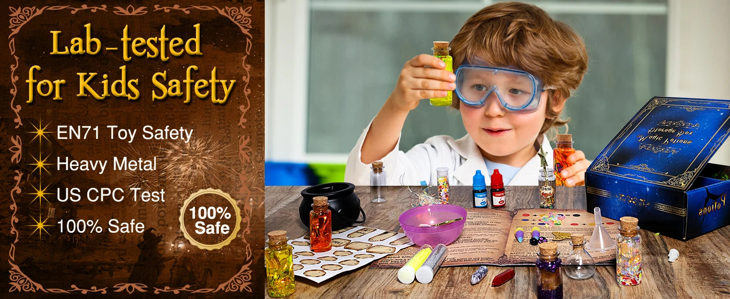 Magical experiment set for kids learning play