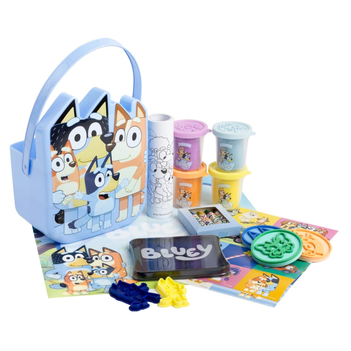 Colourful dough craft kit for children aged 3 plus