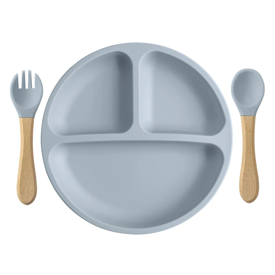 Lightweight feeding set for babies and toddlers
