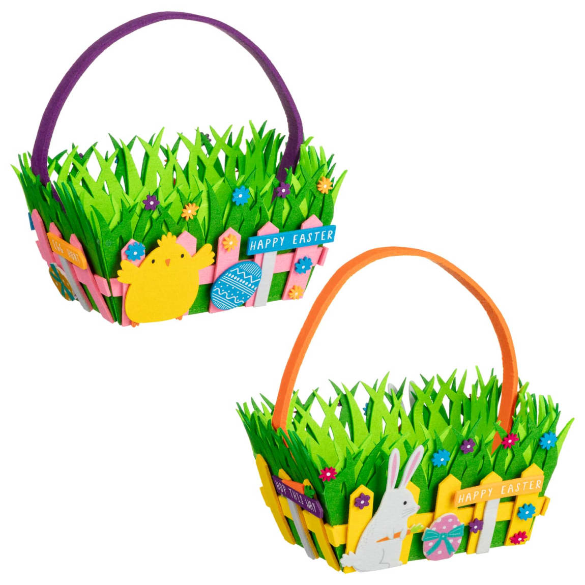 Collect chocolates, small toys, and Easter surprises