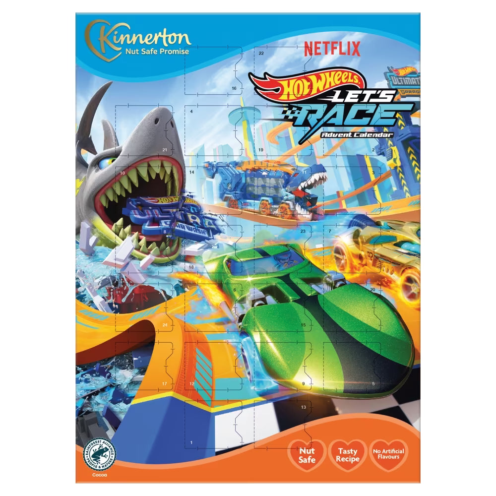 Fun Hot Wheels Advent Calendar for children