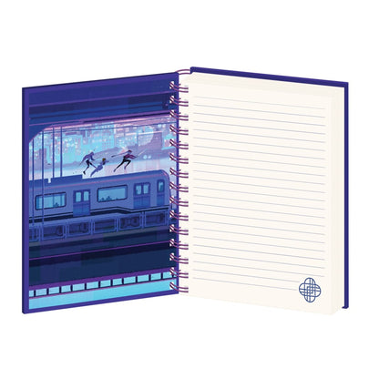 Adventure-themed A5 notebook for kids and school use