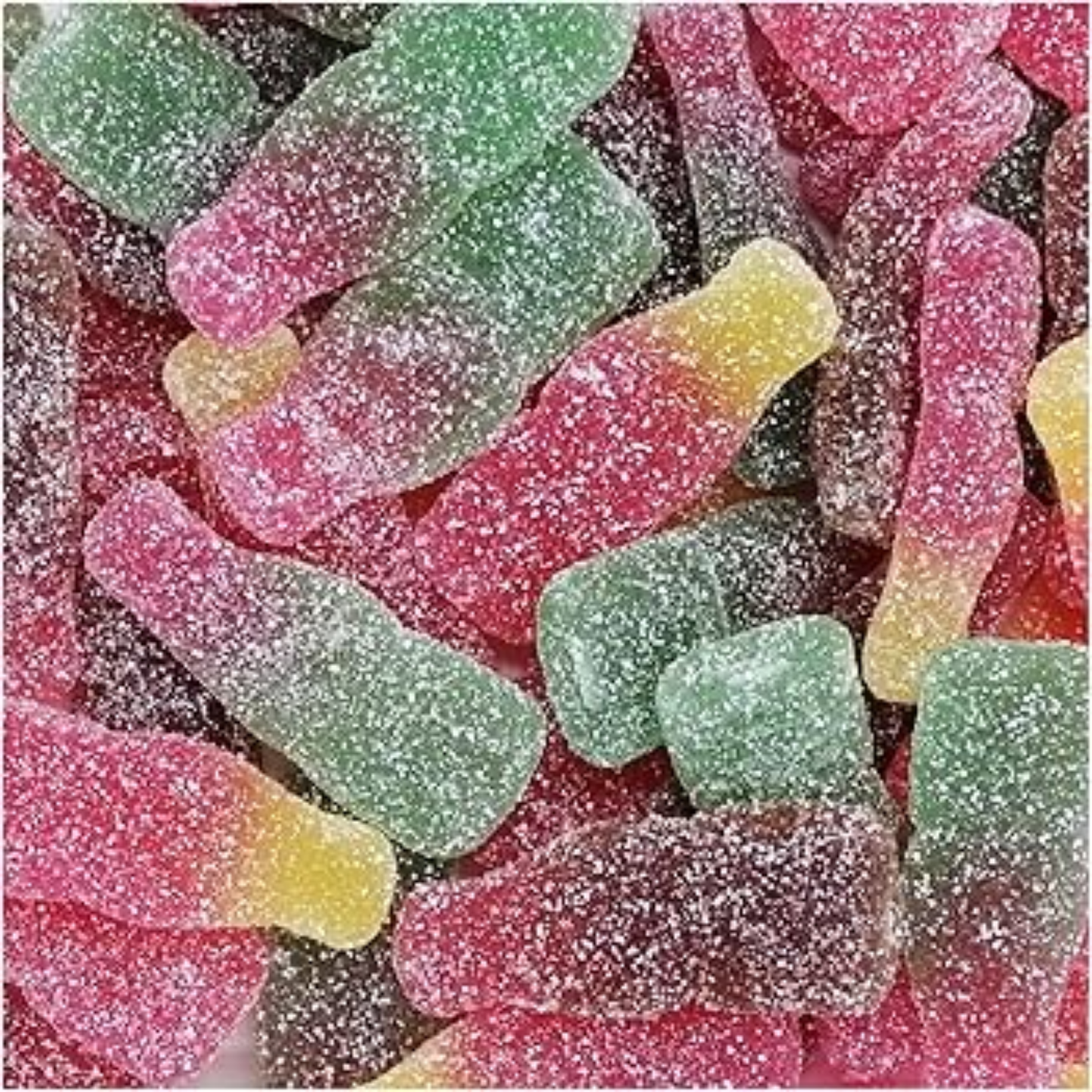 Cherry Cola, Rhubarb & Lemonade, Strawberry Appleade flavours