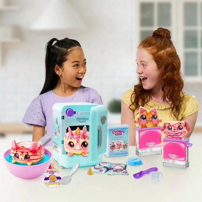 Scented plush toy baking playset for children ages 5 plus