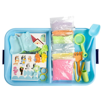 Colourful sand craft set with moulds for children