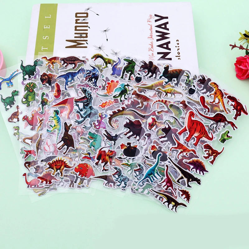 Educational craft stickers for creative learning
