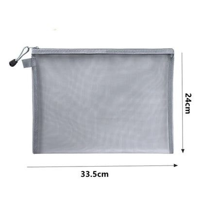Mesh storage pouch for children's toys and small items