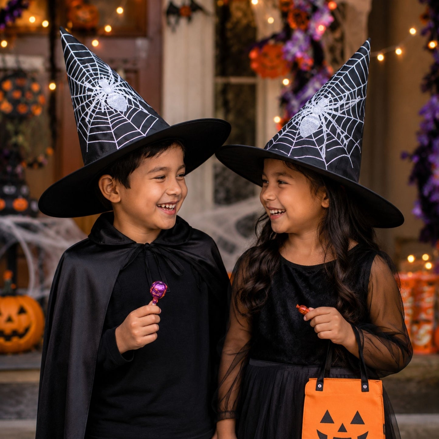 Kids witch hat for Halloween fancy dress