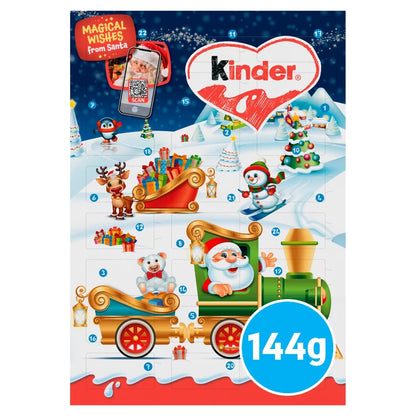 Collection of 144g Kinder mini chocolate bars