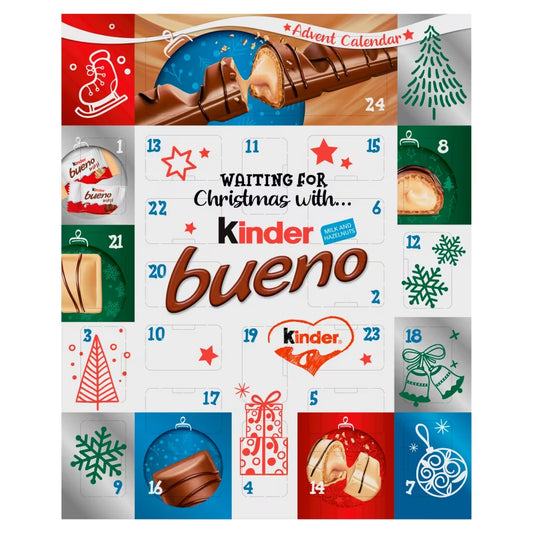Kinder Bueno Advent Calendar with 24 mini chocolate treats