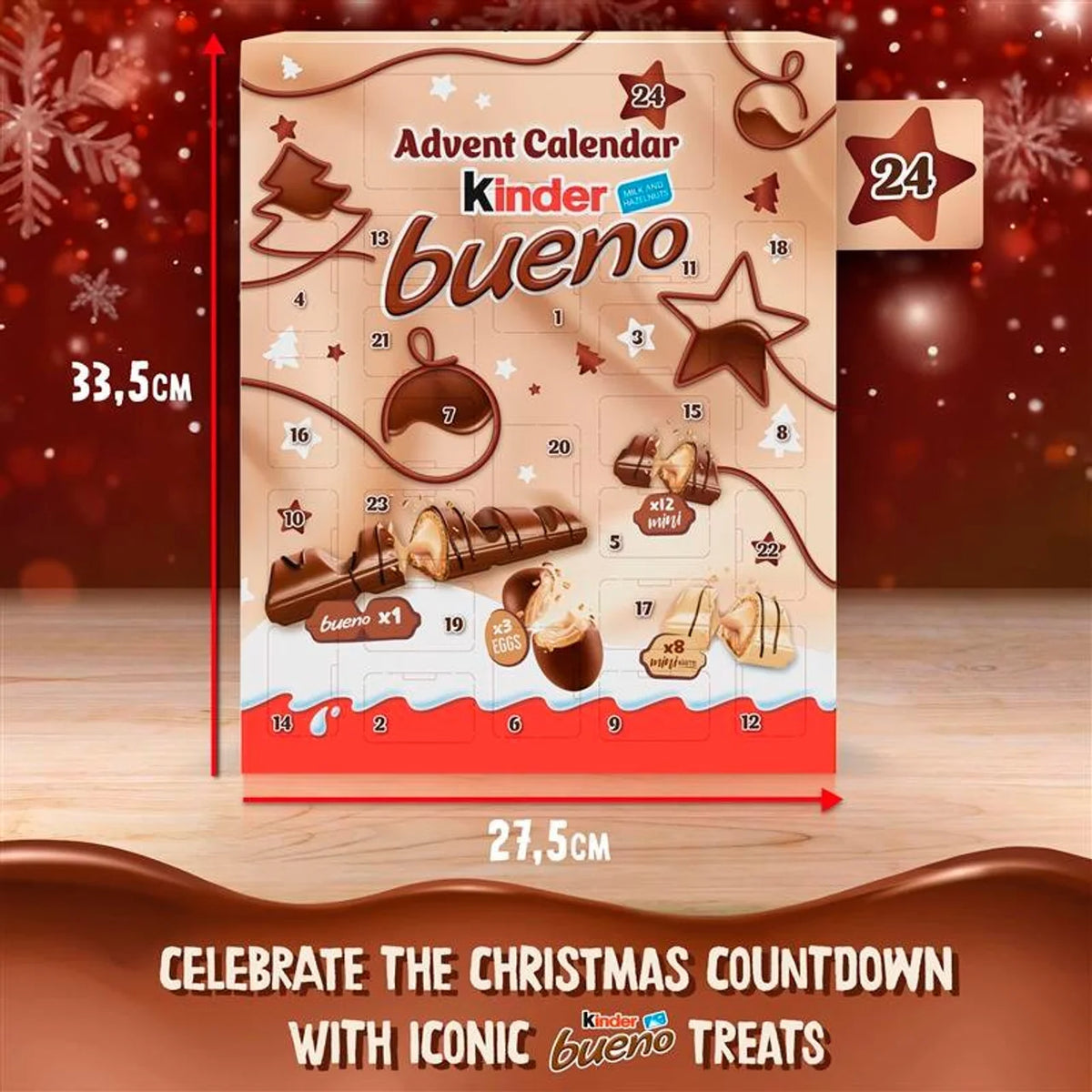 Kinder Bueno classic and white chocolate treats