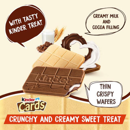 Thin wafers with smooth cocoa and milk filling