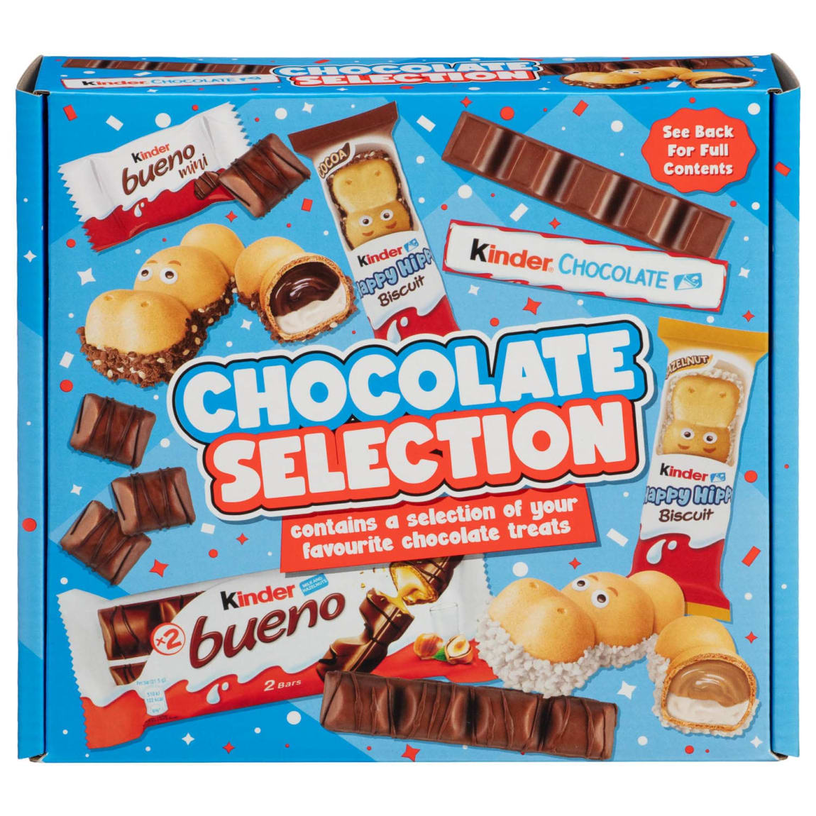 Kinder Chocolate Selection Gift Hamper 274g with assorted treats