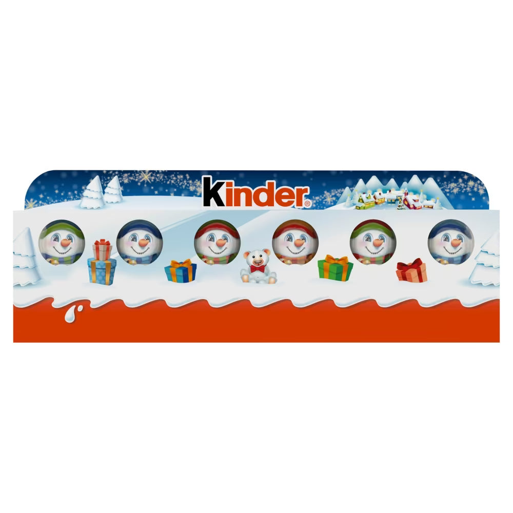 Fun and shareable Kinder 90g chocolate figures for festive celebrations