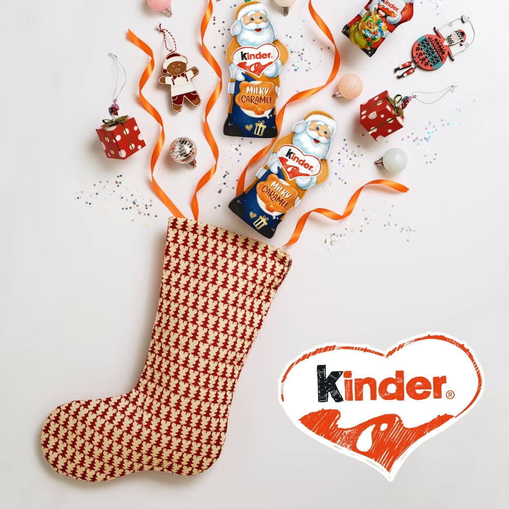 Kinder chocolate figure with creamy caramel filling 110g
