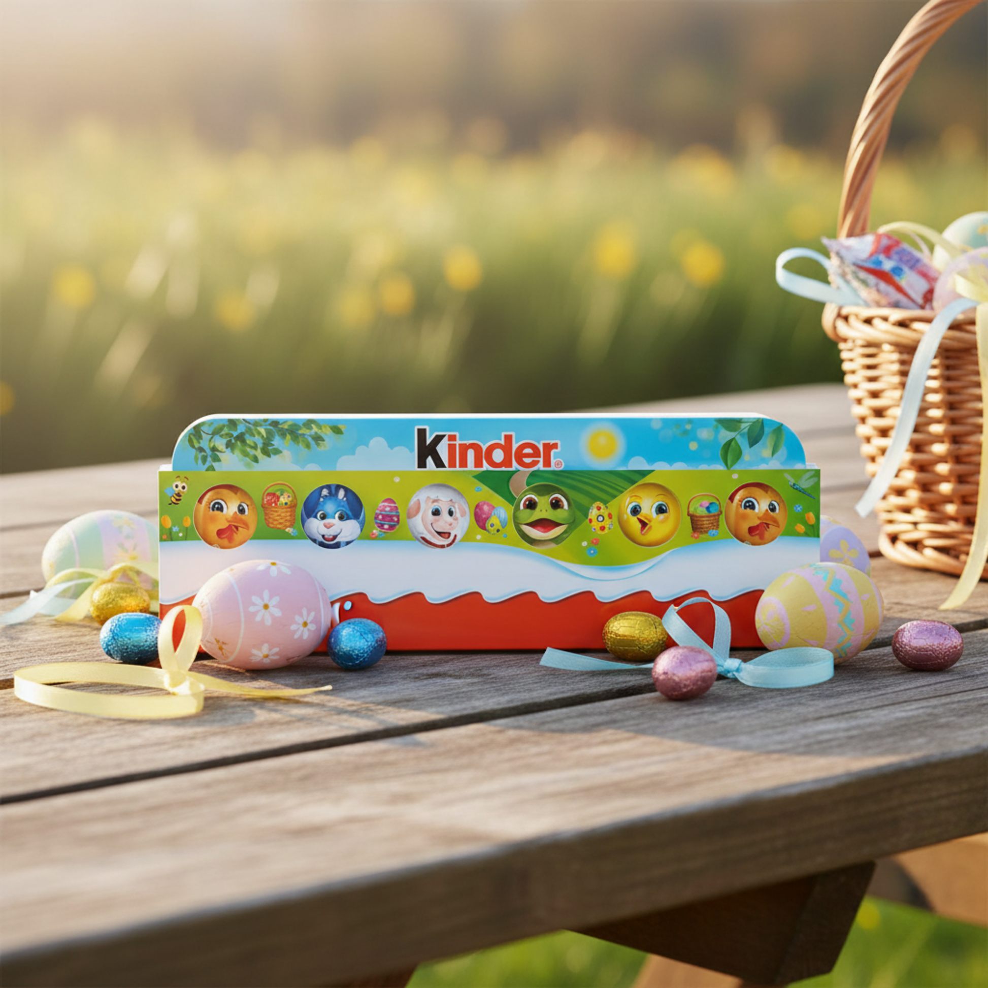 Fun character shaped Easter chocolates