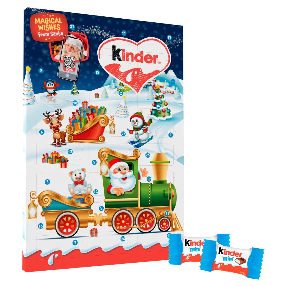 Kinder Chocolate mini bars with milky filling