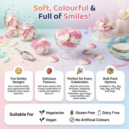 Pick and mix foam sweets