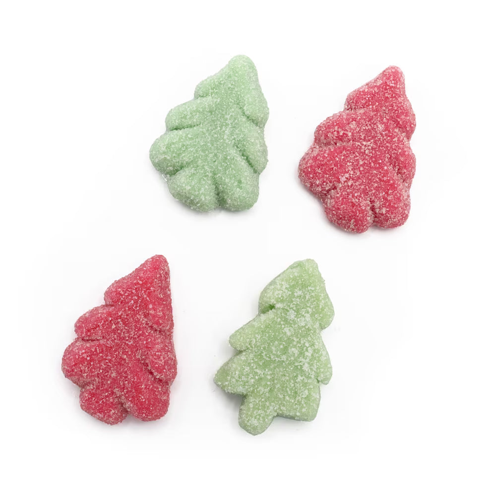 Strawberry and apple flavour Kingsway Christmas Tree gummies