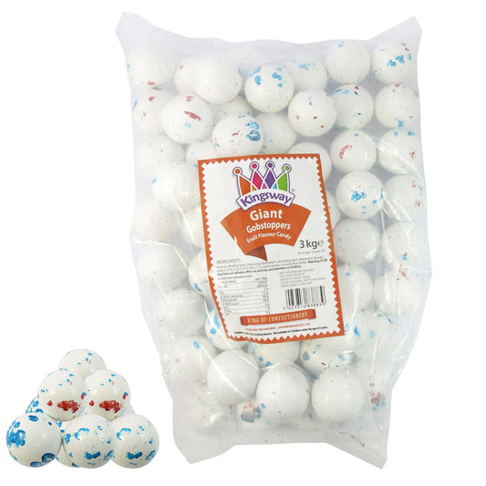 Kingsway Giant Gobstoppers Fruit Flavour 3kg