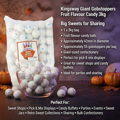 Kingsway Fruit Flavour Giant Gobstoppers