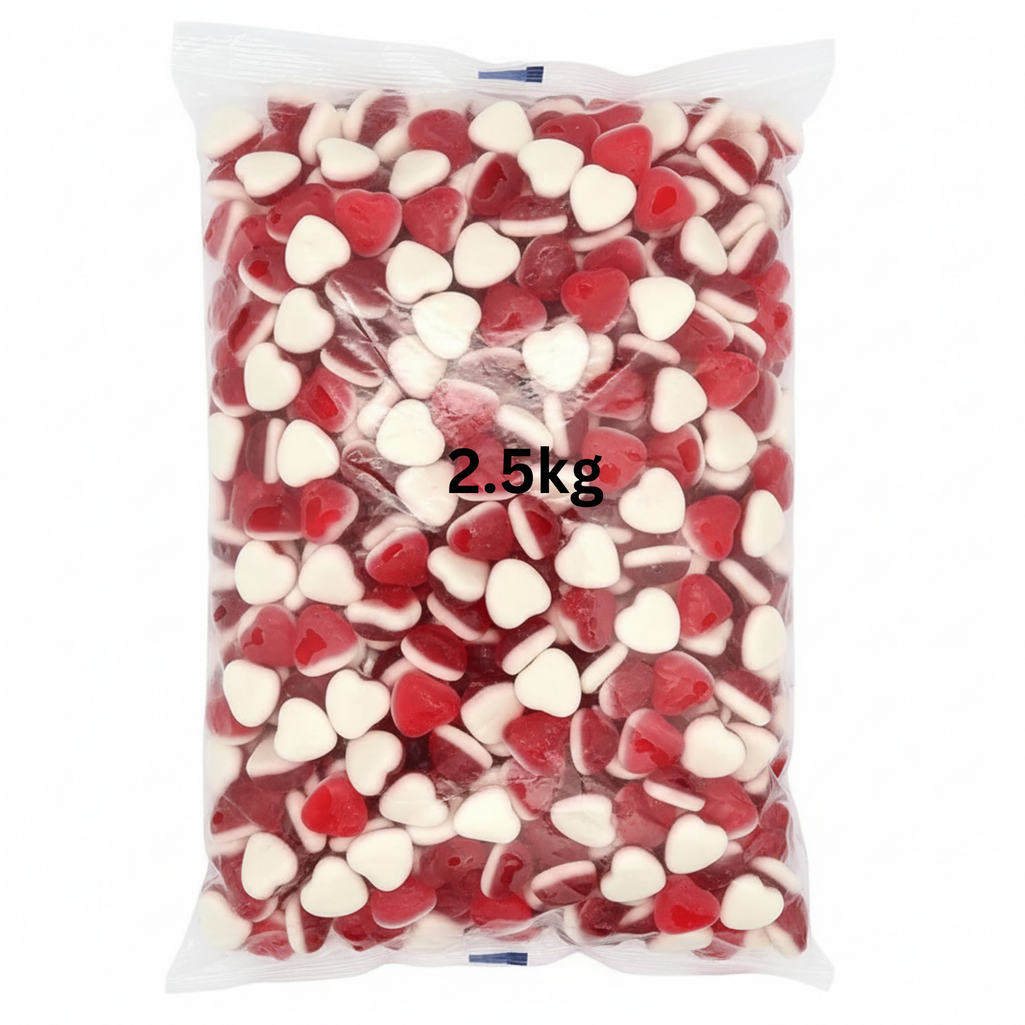 Kingsway Gummy Hearts Strawberry Flavoured Jelly Sweets