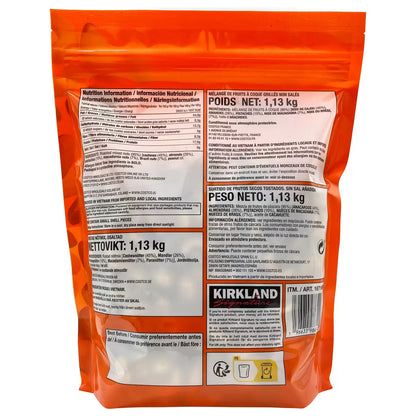 Extra fancy blend of cashews, almonds, pistachios, Brazil nuts, and macadamias