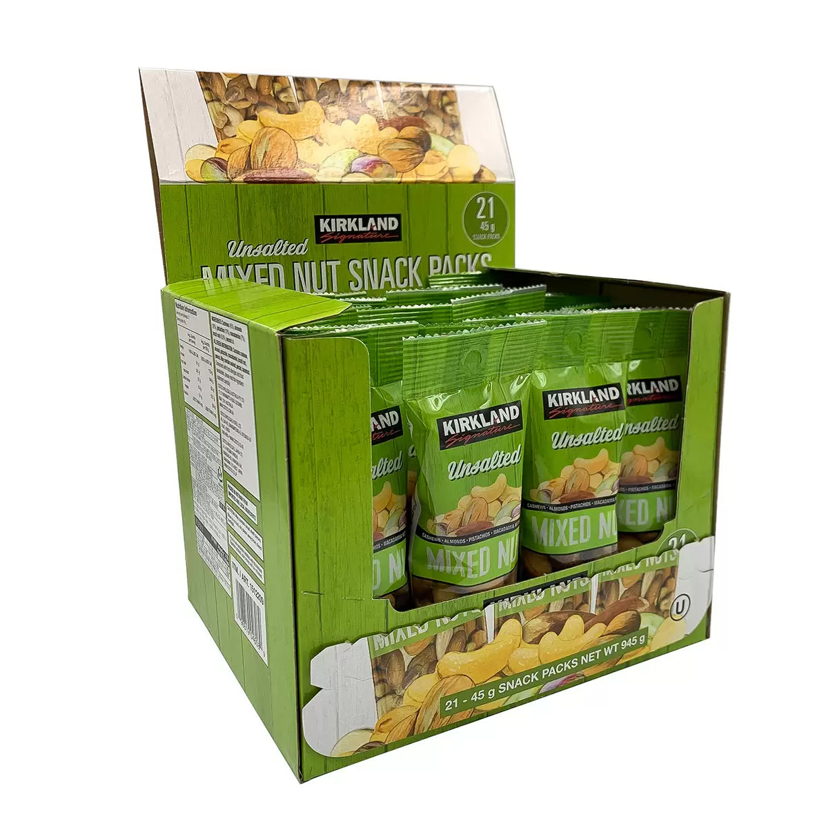 Healthy mixed nuts for on the go snacking