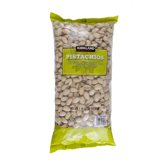 Kirkland Signature Pistachios 1.36kg large resealable pack