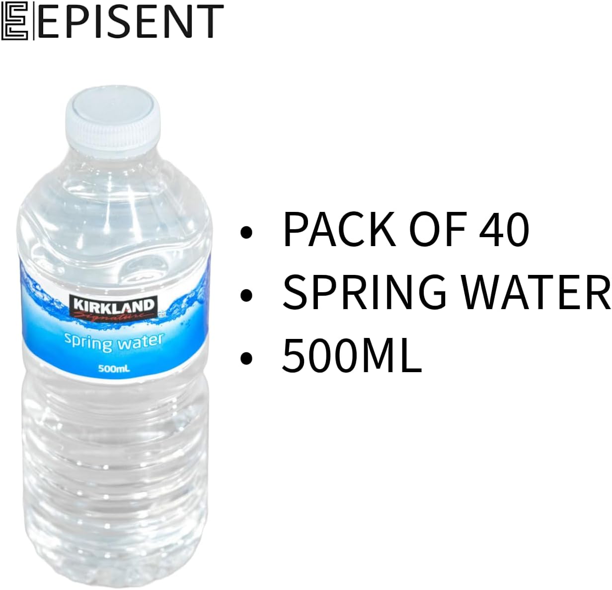 kirkland bottled spring water multipack