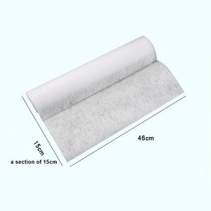 Non-woven cooker hood grease filter