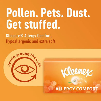 hayfever tissues soft for sensitive skin