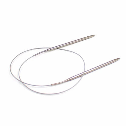 Knitting needle set suitable for sock projects