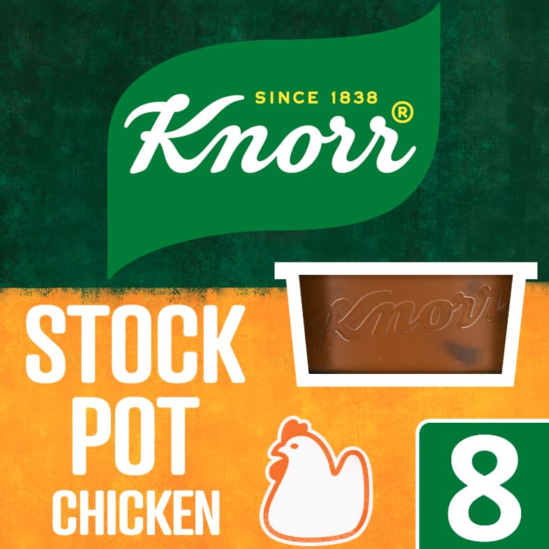 Knorr Chicken Stock Pot 8 x 28g for soups and gravies