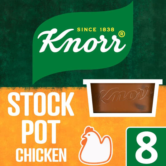 Knorr Chicken Stock Pot 8 x 28g for soups and gravies