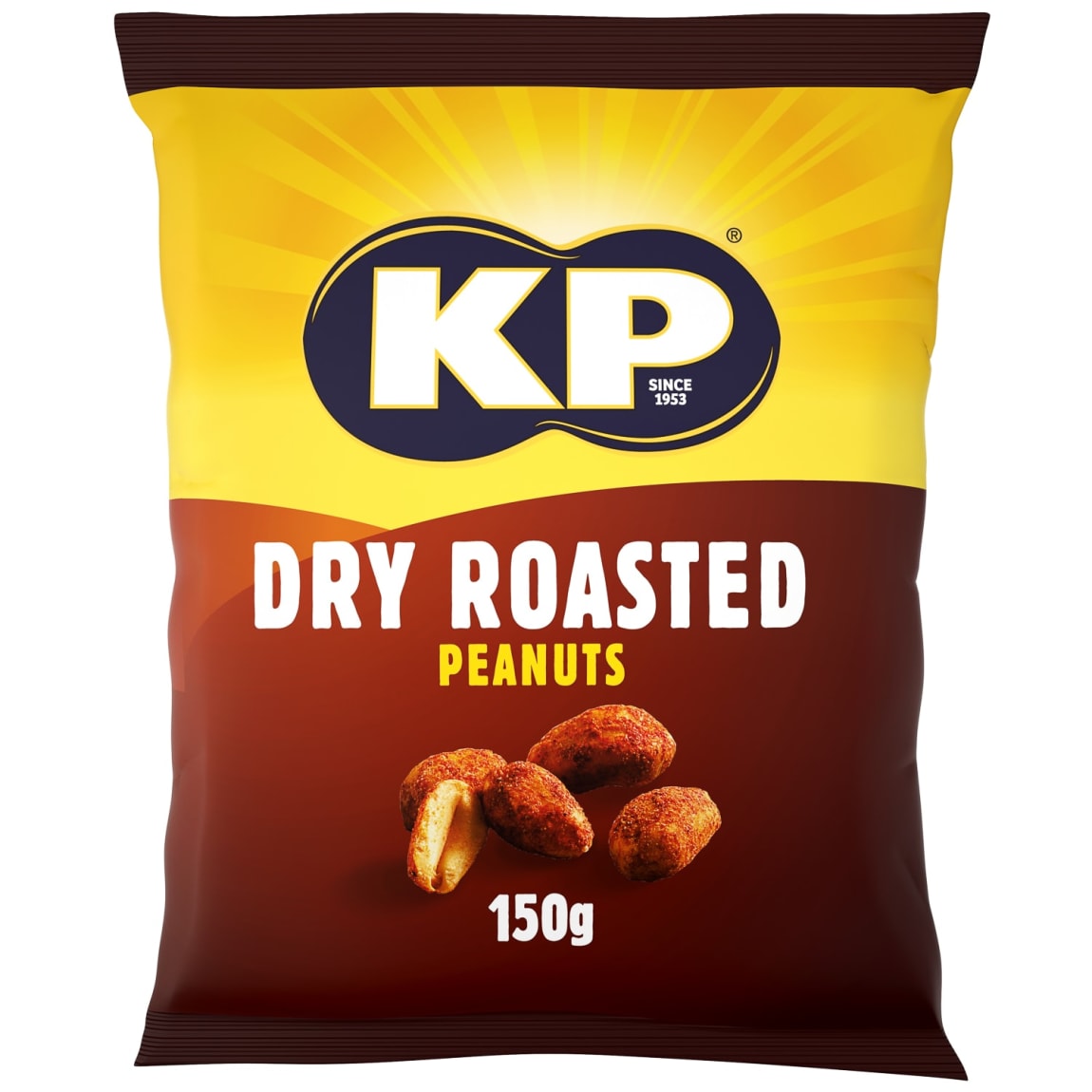 KP Dry Roasted Peanuts 150g crunchy snack for parties