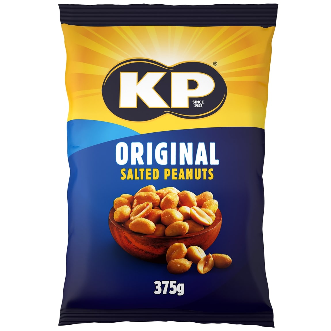 KP Original Salted Peanuts 375g crunchy party snack
