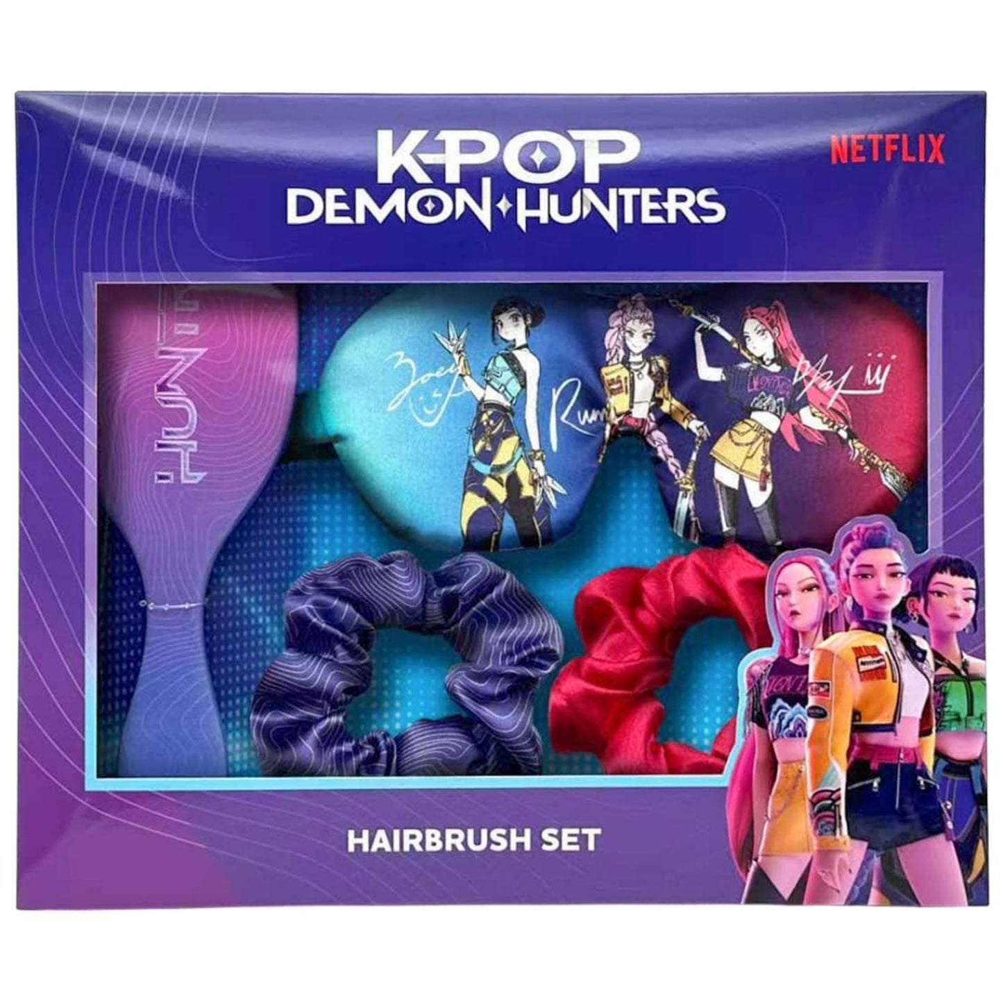 KPop Demon Hunters Hair Accessory Set 4 Piece