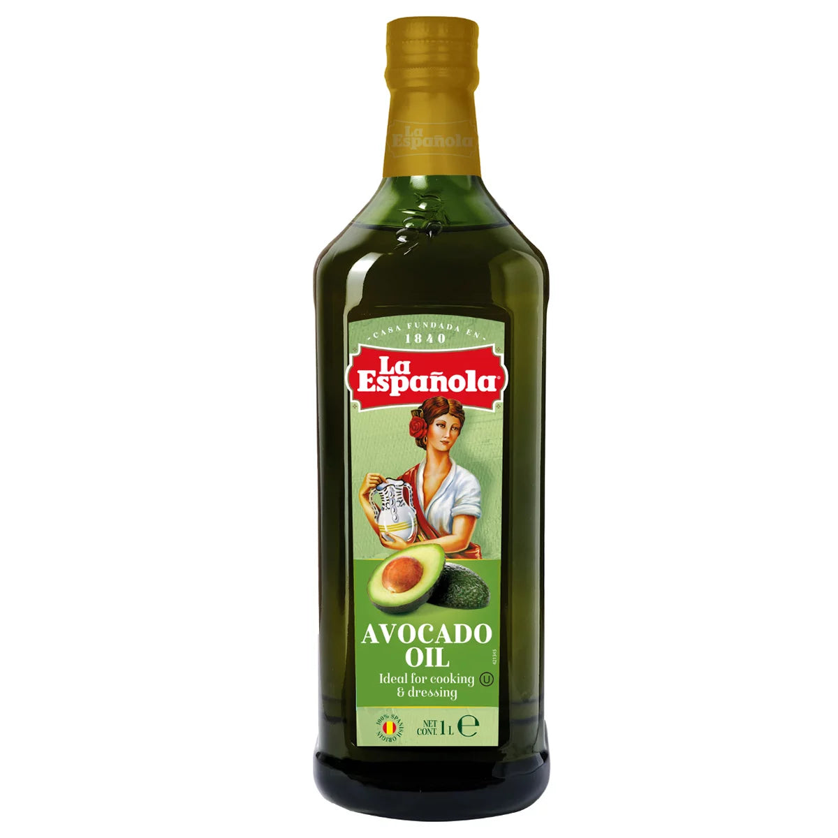 La Española Avocado Oil 1L bottle for healthy cooking and salads