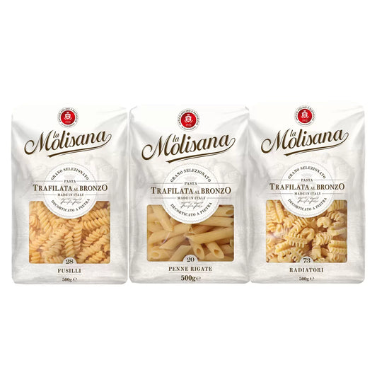La Molisana pasta 6 x 500g bronze drawn Italian pasta