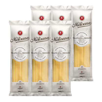 La Molisana spaghetti 6 x 500g bronze drawn pasta