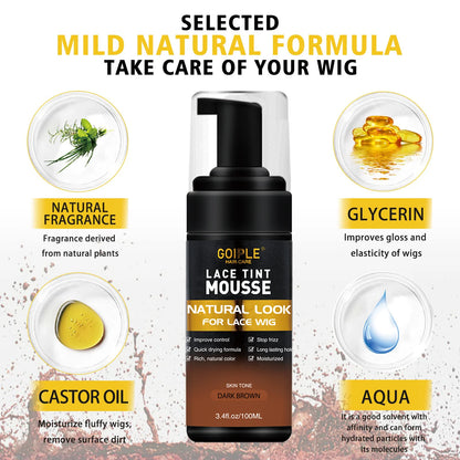 Hair edge control set for wig styling and installation