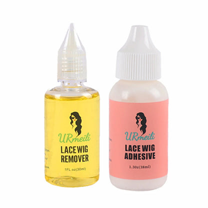Lace glue spray for smooth wig application