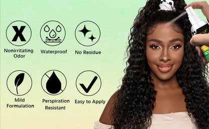Wig wax stick for smoothing flyaways and edges