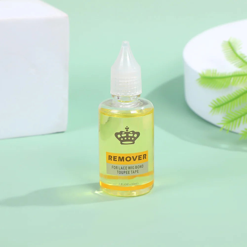 Lace wig glue removal solution with C22 solvent bottle