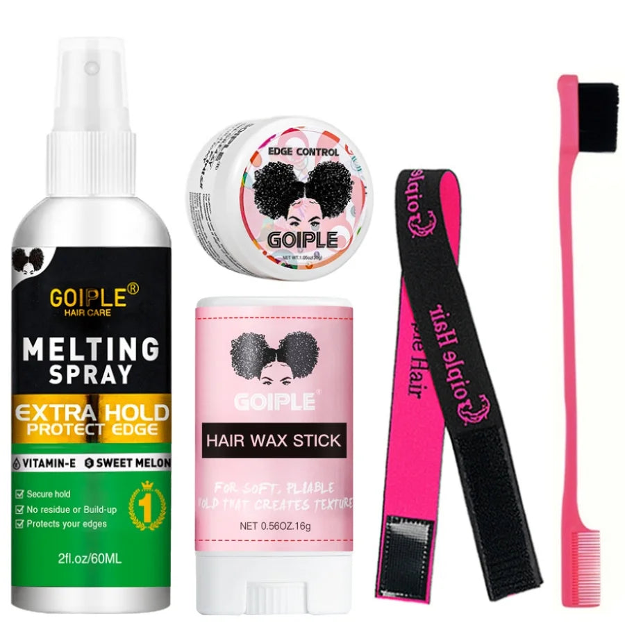 Edge control and wig bonding products for lace front wigs