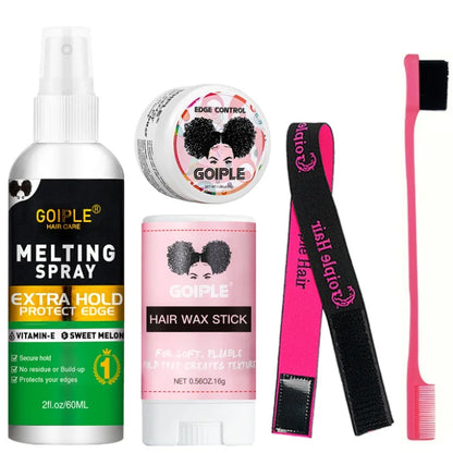 Edge control and wig bonding products for lace front wigs
