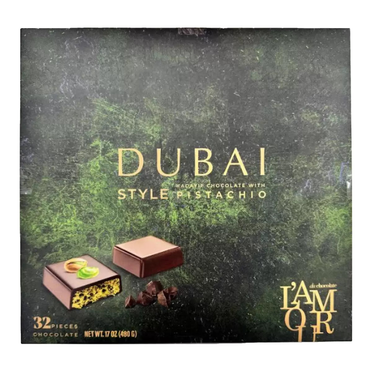 L'amour Du Chocolate Dubai Style Milk Chocolate 500g